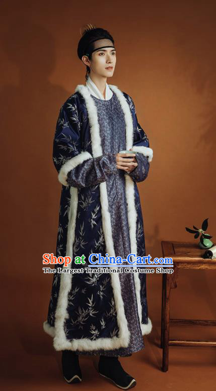 China Traditional Hanfu Historical Clothing Song Dynasty Noble Childe Clothing Ancient Swordsman Garment Costumes