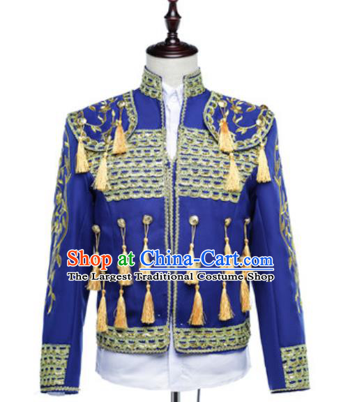 Tailored Fit Royal Blue Performance Jacket