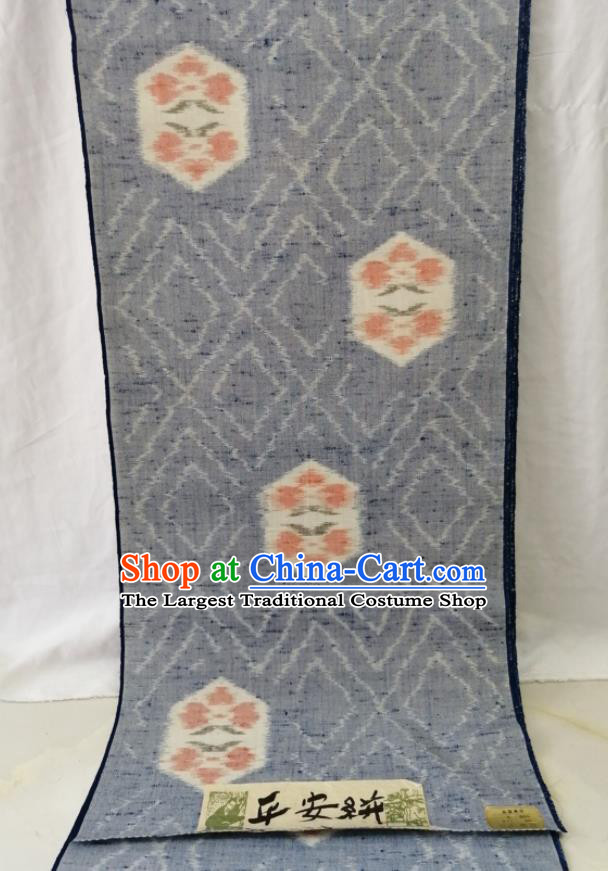 Japanese Traditional Yukata Belt Grey Woolen Waistband Female Kimono Dress Corset
