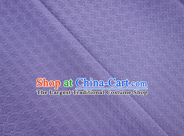 Japan Classical Rattan Pattern Iromuji Kimono Clothing Young Lady Garment Costume Traditional Purple Silk Yukata Dress