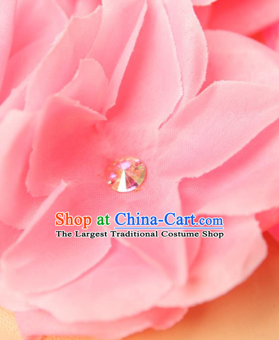 Chinese Handmade Opera Hair Accessories Peking Opera Hua Tan Headpieces Beijing Opera Noble Lady Phoenix Hair Crown Headdress