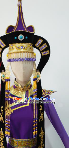 Top China Zang Nationality Female Dance Hat Ethnic Stage Performance Headdress Tibetan Minority Queen Headwear