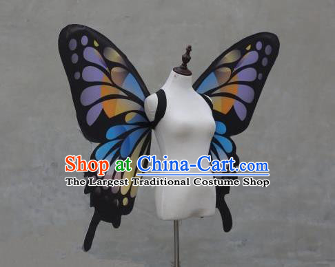 Custom Halloween Fancy Ball Wear Carnival Parade Accessories Miami Show Back Decorations Cosplay Butterfly Fairy Props Catwalks Angel Wings