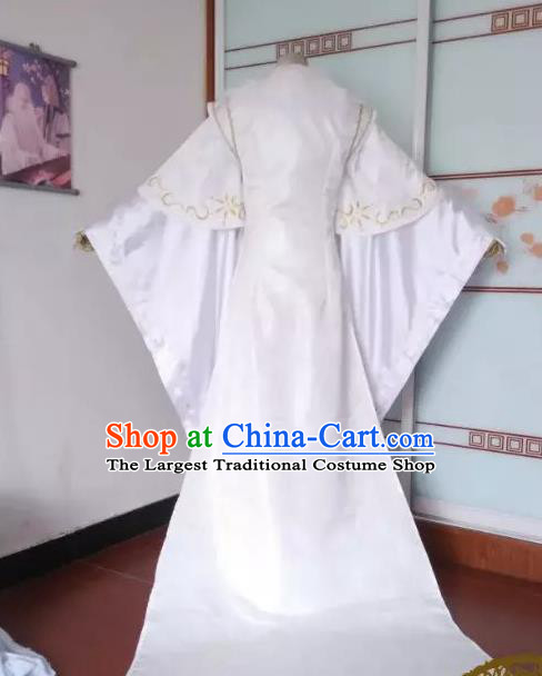 Chinese Puppet Show Royal Highness Garment Costumes Ancient Young Childe Uniforms Traditional Cosplay Swordsman Clothing