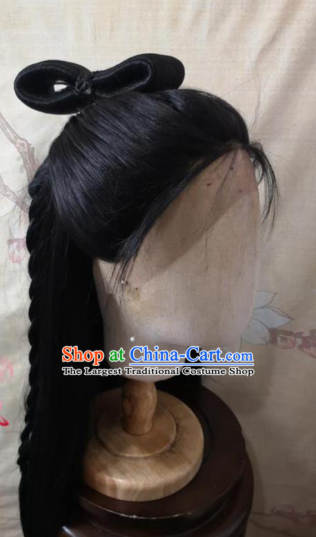 China Cosplay Flowers Fairy Wigs Headwear Ancient Princess Hairpieces Traditional Hanfu Young Lady Hair Accessories