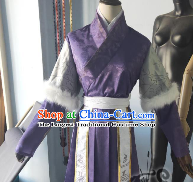 China Ancient General Armor Clothing Traditional Young Knight Garment Costumes Cosplay Swordsman Apparels
