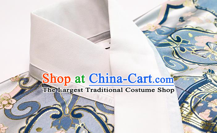 China Ming Dynasty Palace Hanfu Dress Apparels Traditional Court Woman Historical Clothing Ancient Imperial Consort Garment Costumes