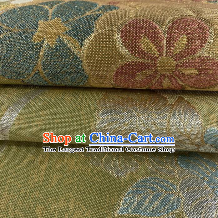 Japanese Traditional Yukata Robe Nishijin Girdle Accessories Classical Butterfly Pattern Kimono Belt Handmade Brocade Waistband