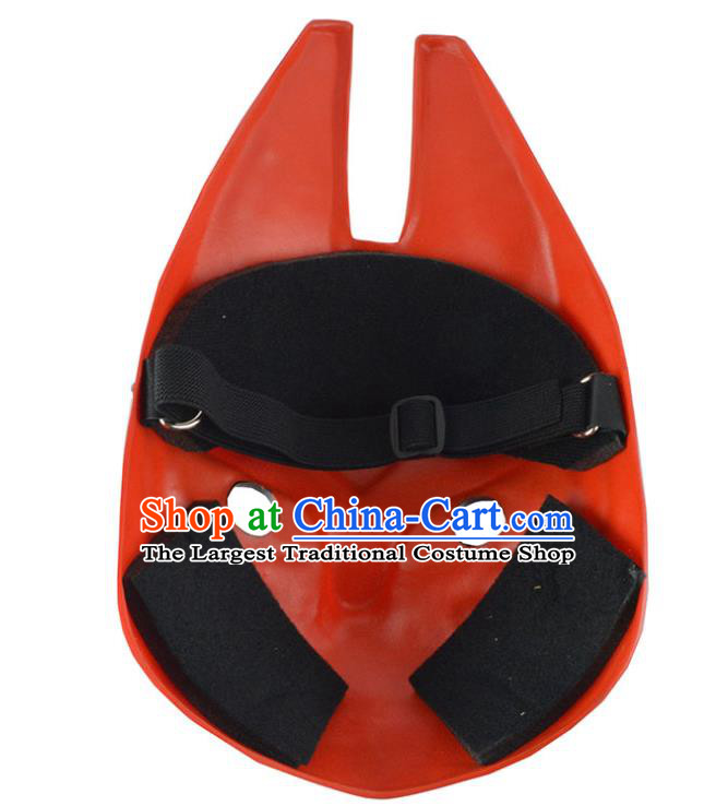 Top Halloween Fancy Ball Accessories Cosplay Red Fox Face Mask Masquerade Party Prop Stage Show Mask