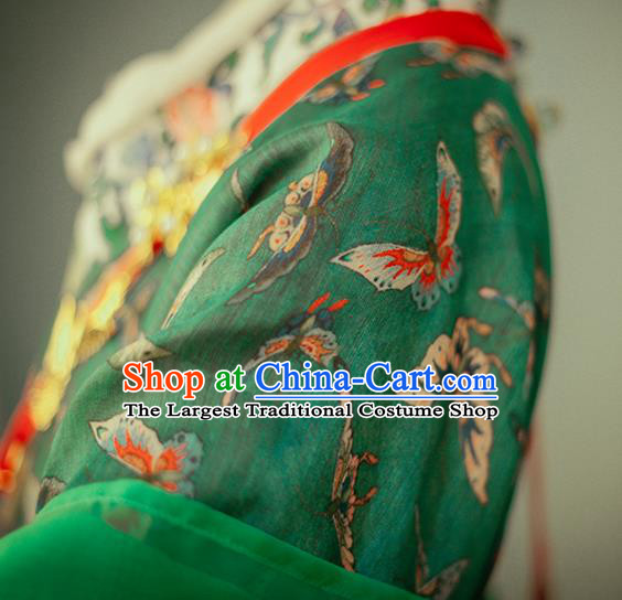 China Traditional Dunhuang Murals Historical Costumes Ancient Royal Countess Garment Clothing Song Dynasty Noble Woman Hanfu Dress