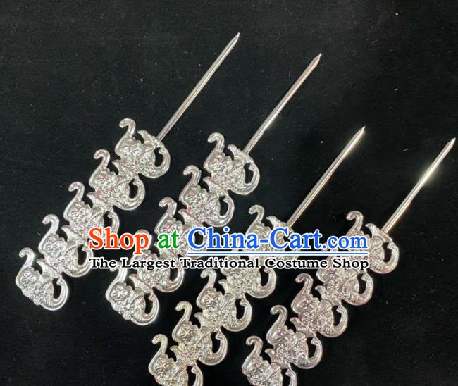 Chinese Beijing Opera Hua Tan Hair Accessories Peking Opera Noble Lady Hair Stick Traditional Opera Princess Five Bats Hairpin