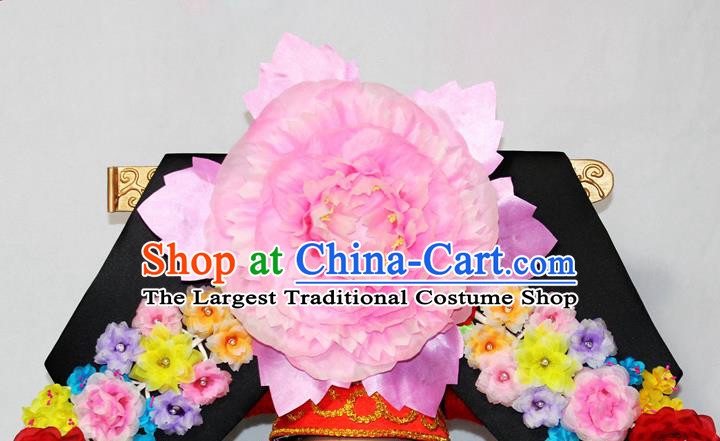 Chinese Beijing Opera Diva Hair Accessories Peking Opera Empress Hair Crown Traditional Opera Princess Great Wing Headdress