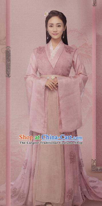 China Drama The Rebel Princess Su Jin Er Replica Costumes Southern and Northern Dynasties Clothing Ancient Palace Lady Hanfu Dress