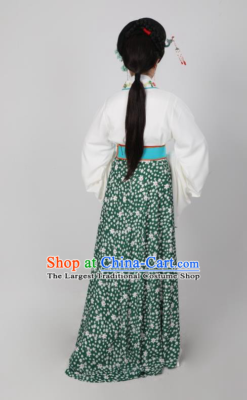 China Peking Opera Hua Tan Garment Costumes Ancient Country Woman Clothing Huangmei Opera Diva Dress