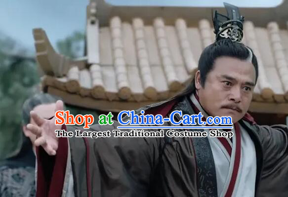 Chinese Ancient Swordsman Patriarch Garments TV Series Word of Honor Gao Chong Replica Costumes Wuxia Hero Clothing