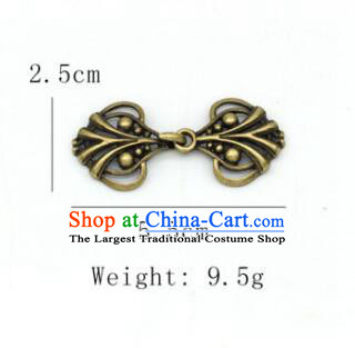 European Vintage Mantle Clasps Top Handmade Metal Buttons Cloak Couple Hooks