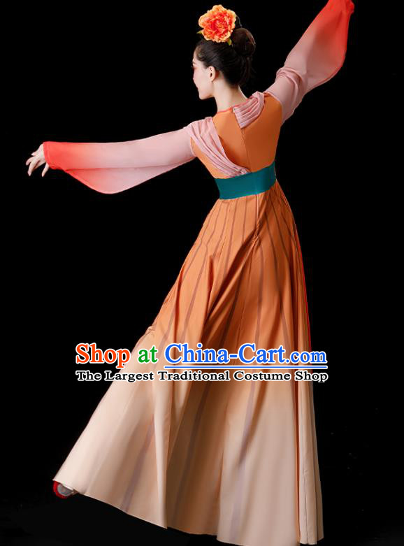 Chinese Han Tang Dance Costume Stage Performance Fashion Classical Dance Clothing Woman Solo Dance Dress