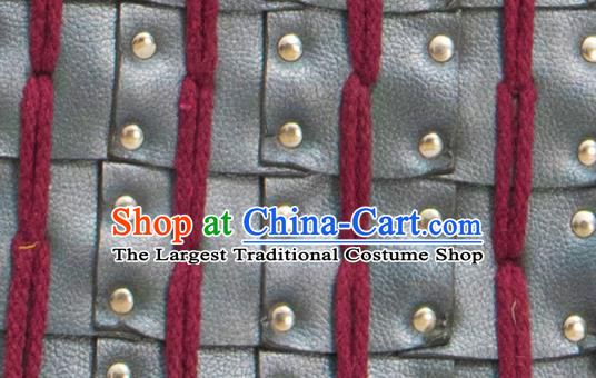 Chinese Ancient General Garment Costume Qin Dynasty Soldier Armor TV Series Warrior Clothing Complete Set