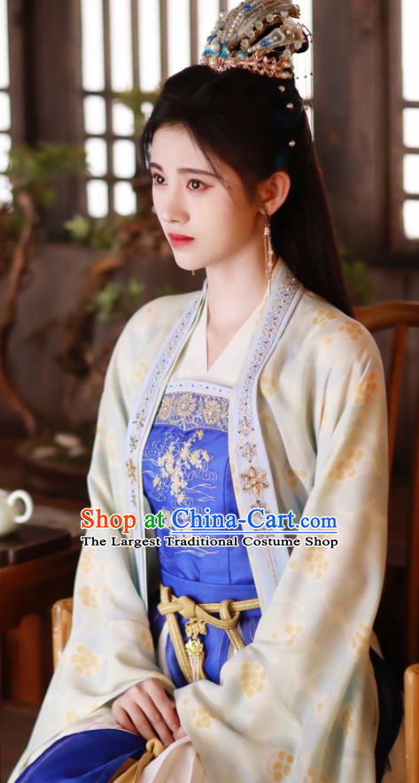 Chinese Ancient Princess Dress Garments Romance Series Rebirth For You Jiang Bao Ning Replica Costumes