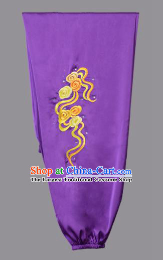 Chinese Martial Arts Changquan Uniforms Best Kung Fu Costumes Traditional Competition Clothing Embroidered Dragon Purple Outfit