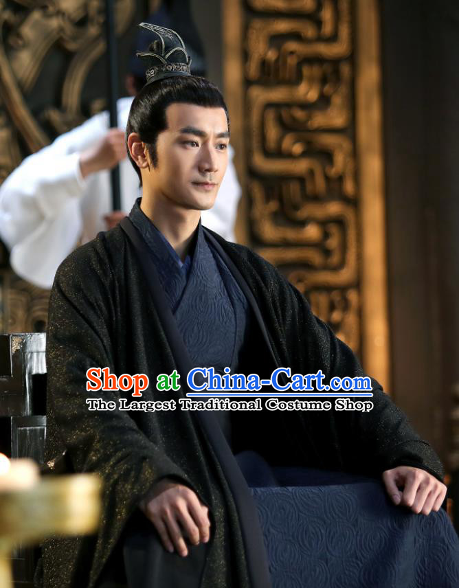 Chinese Ancient Royal Prince Clothing Traditional Swordsman Garments Wuxia TV Series The Wolf Chu Yougui Costumes
