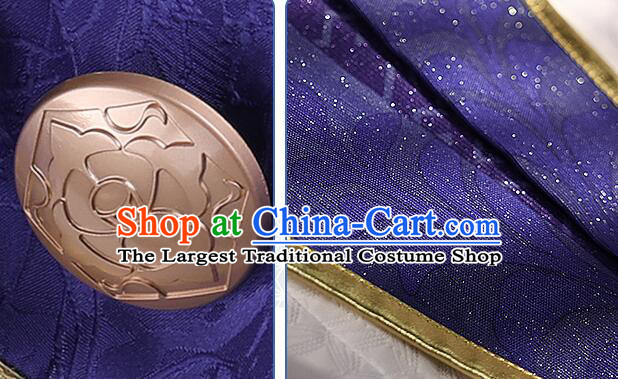 Top Genshin Impact Cosplay Costumes Kamisato Ayato Garments Cos Shogunate Young Lord Outfits