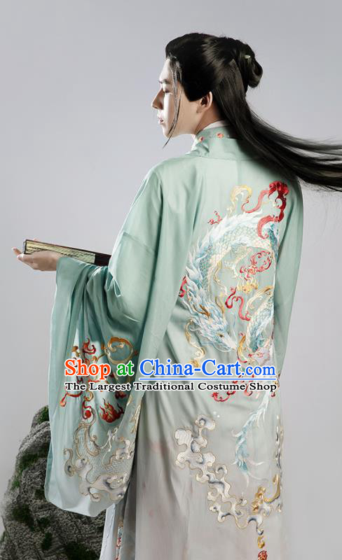 Chinese Jin Dynasty Historical Costumes Ancient Noble Childe Hanfu Clothing