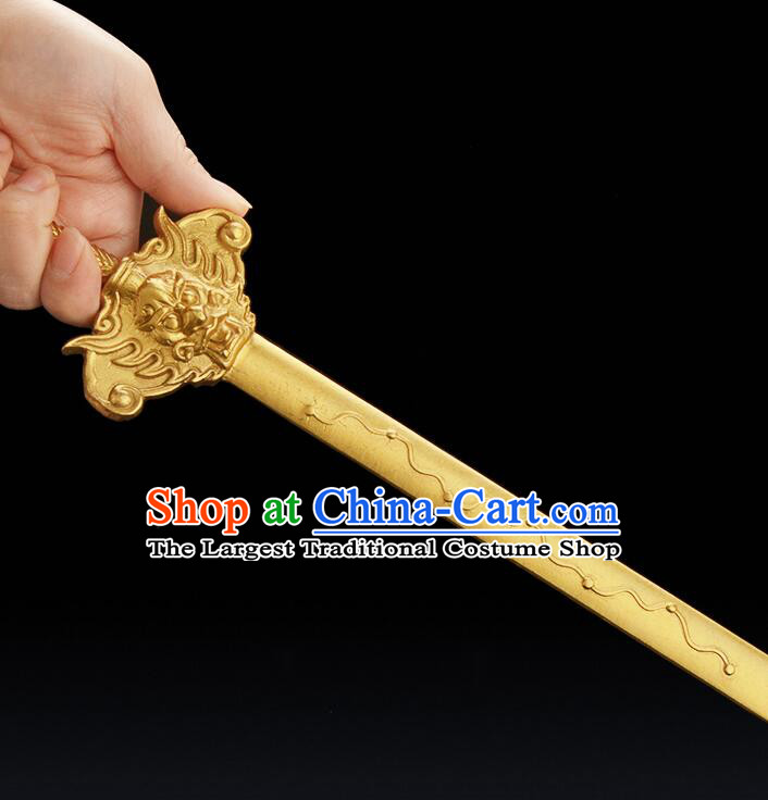 Handmade Brass Sword Traditional Taoism  Dipper Star Dagger