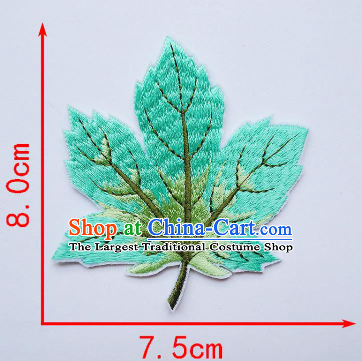 Top Embroidered Maple Leaf Patch Garment Accessories
