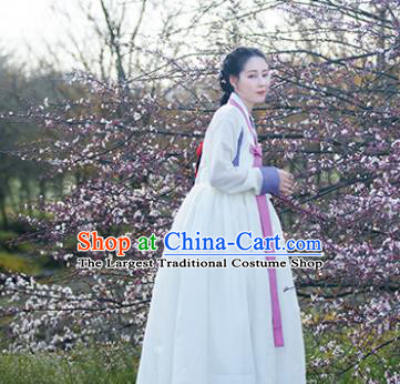Korean Traditional Garment Ancient Women Hanbok Drama Dress of Korea