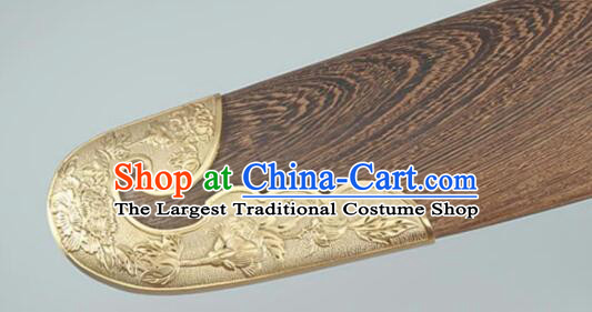 Chinese Tai Chi Performance Broadsword Stainless Steel Blade Top Handmade Wushu Flexible Blade