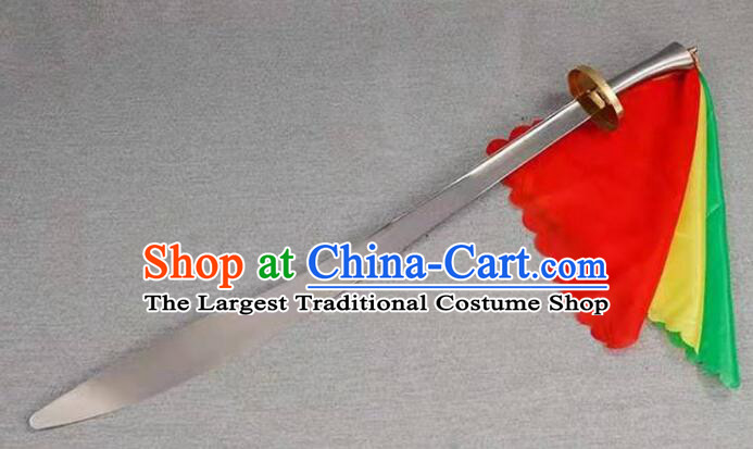 Chinese Wushu Competition Flexible Blade Handmade Tai Chi Performance Broadsword Stainless Steel Blade