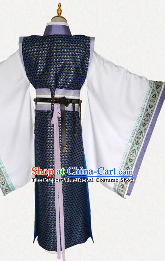 Chinese Ancient Clothing Tang Dynasty Emperor Costume Ancient Prince Li Zhi Garment for Men