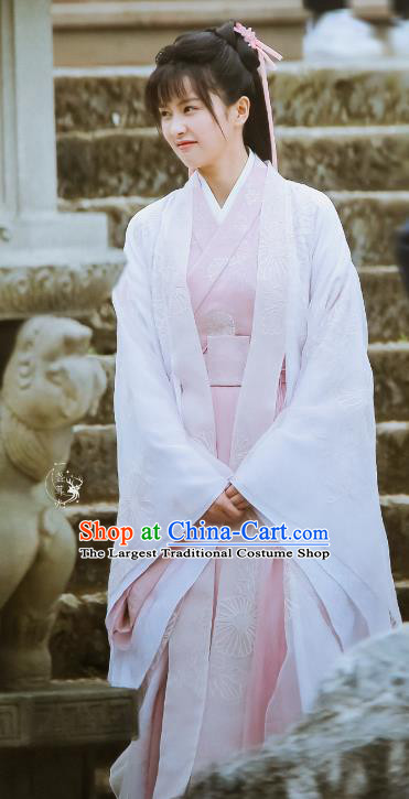 Chinese Traditional Noble Lady Dress Garments One and Only TV Series Cui Shi Yi Costume Ancient Princess Clothing