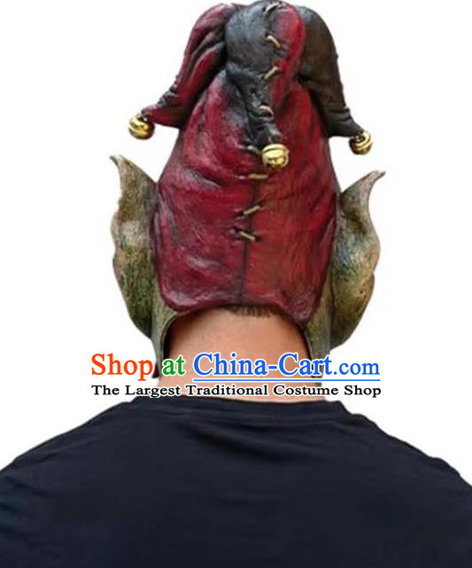 Top Cosplay Demon Prop Halloween Horror Mask Fancy Ball Clown Headwear