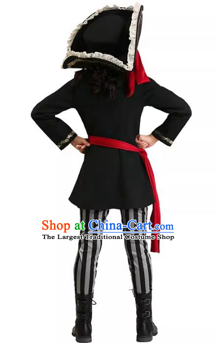 Top Stage Performance Shipmaster Clothing Cosplay Woman Pirate Outfit Halloween Party Costume