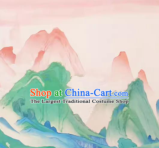 China Ancient Ming Dynasty Noble Childe Costumes Traditional Male Hanfu Embroidered Long Cape Gown and Skirt Complete Set