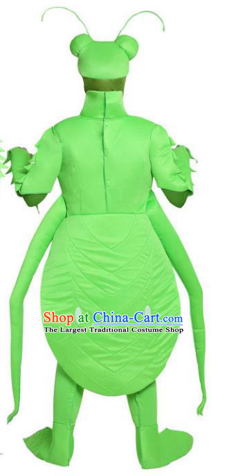Halloween Stage Performance Clothing Fancy Ball Insect Costume Cosplay Mantis Green Outfit