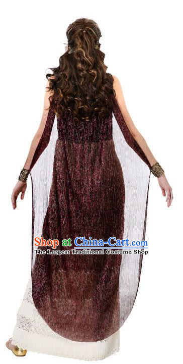 Renaissance Stage Performance Rome Queen Clothing Halloween Fancy Ball Costume Cosplay Goddess Dress
