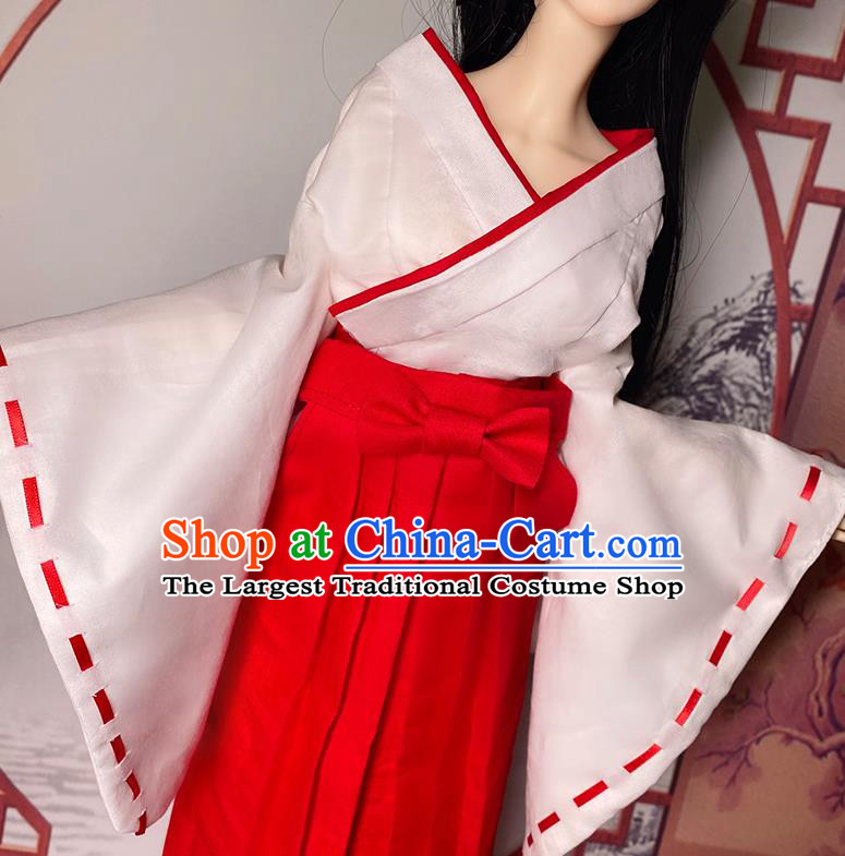 Top Super Dollfie Clothing Customize Kikyo Witch Kimono Handmade BJD Doll Costume