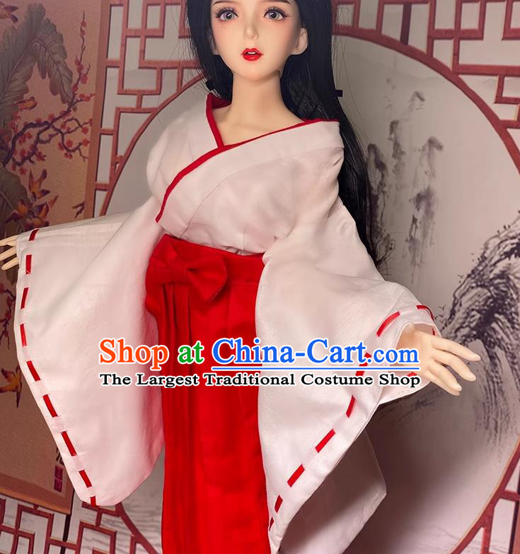 Top Super Dollfie Clothing Customize Kikyo Witch Kimono Handmade BJD Doll Costume