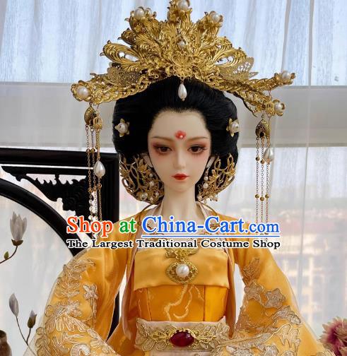Customize Tang Dynasty Doll Ruqun Dress Handmade BJD Doll Costume China Empress Hanfu Clothing