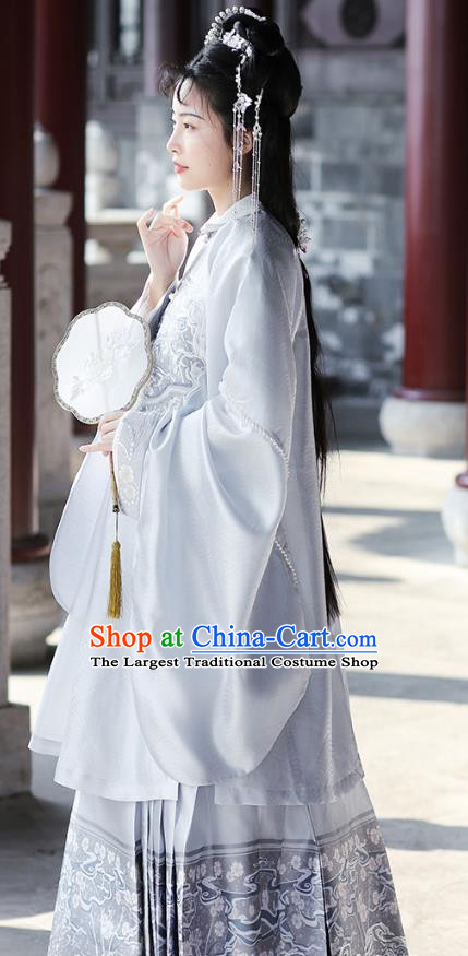 The Twelve Beauties of Jinling Li Wan Costumes A Dream in Red Mansions China Ming Dynasty Young Mistress Hanfu Clothing