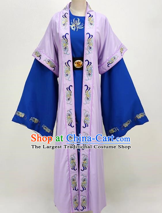 Purple Drama Costumes Ancient Costumes Local Ethnic Operas Yue Opera Huangmei Opera Costumes Desert Prince Pair Wearing Niche Vests