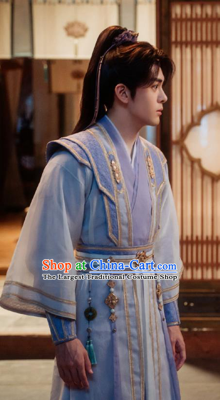 Ancient China Young Childe Outfit Young Hero Clothing TV Series Mysterious Lotus Casebook Fang Duobing Costumes
