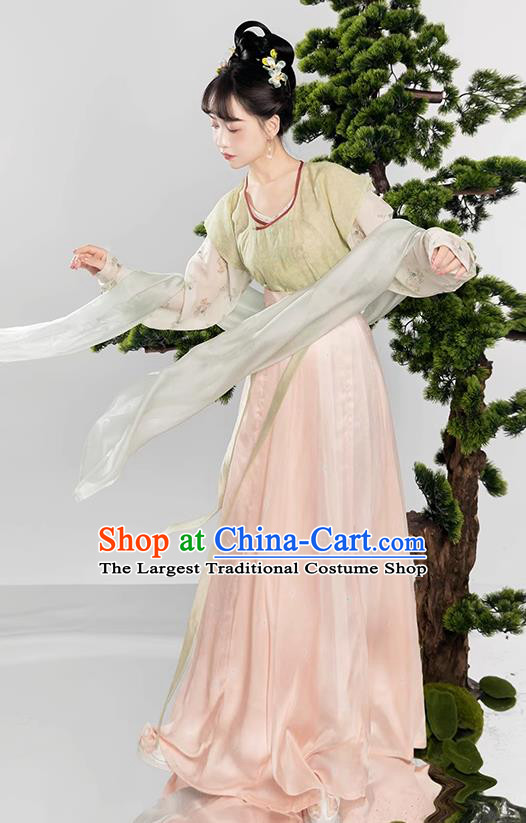 Tang Dynasty Palace Lady Dresses Ancient China Princess Clothing Traditional Female Hanfu
