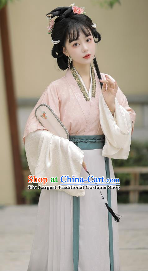 Traditional Female Hanfu Ancient China Princess Clothing Ming Dynasty Noble Lady Dresses