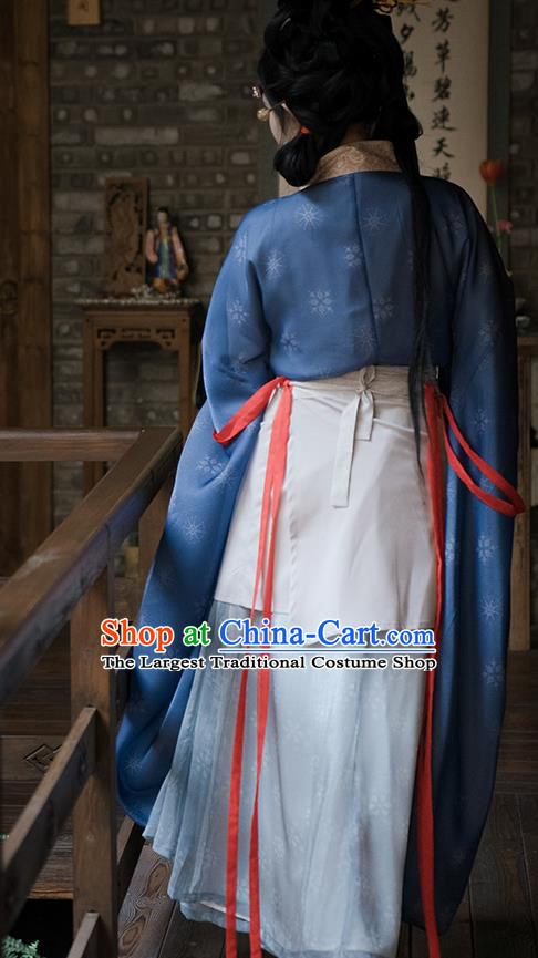 China Southern and Northern Dynasties Young Lady Costumes Traditional Hanfu Ruqun Ancient Royal Princess Clothing