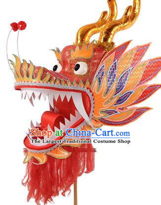 Top Handmade Dragon Head China New Year Dragon Dance Prop Giant Dragon Head