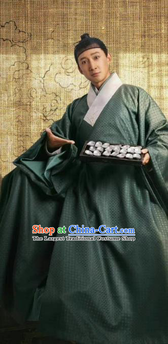 Traditional Ming Dynasty Scholar Clothing Under The Microscope Lawyer Cheng Renqing Clothing China Ancient Pleader Costume